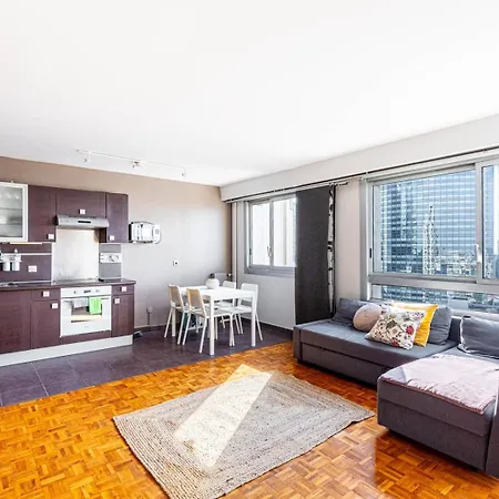 شقة Guestready - Chic Retreat In La Defense كوربوفوا