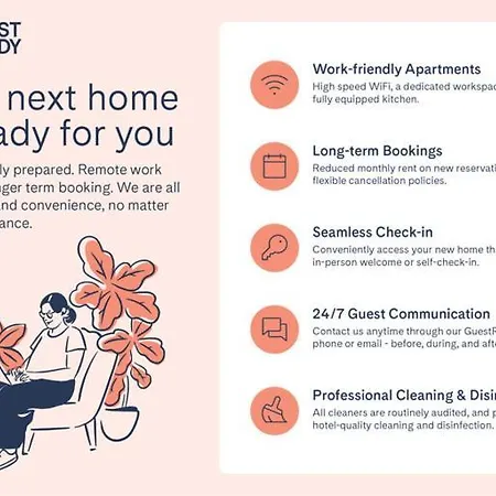 Guestready - Modern Chic With A View شقة *